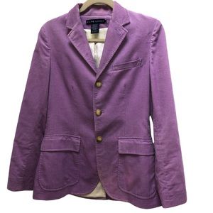 Ralph Lauren CLASSIC COLLECTION  lavender purple corduroy blazer jacket 6